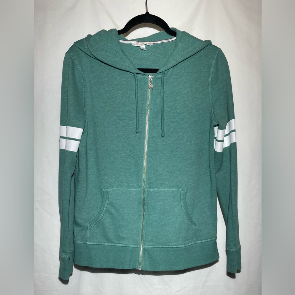 Victoria’s Secret - Dark Sea-foam green juniors/ladies hoodie. Size medium.
